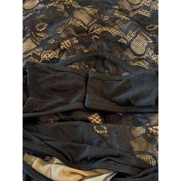 Torrid 2 Plus Size 2X Women's Black Lace Stretch Corset Bodysuit Sexy Gothic - Picture 9 of 9